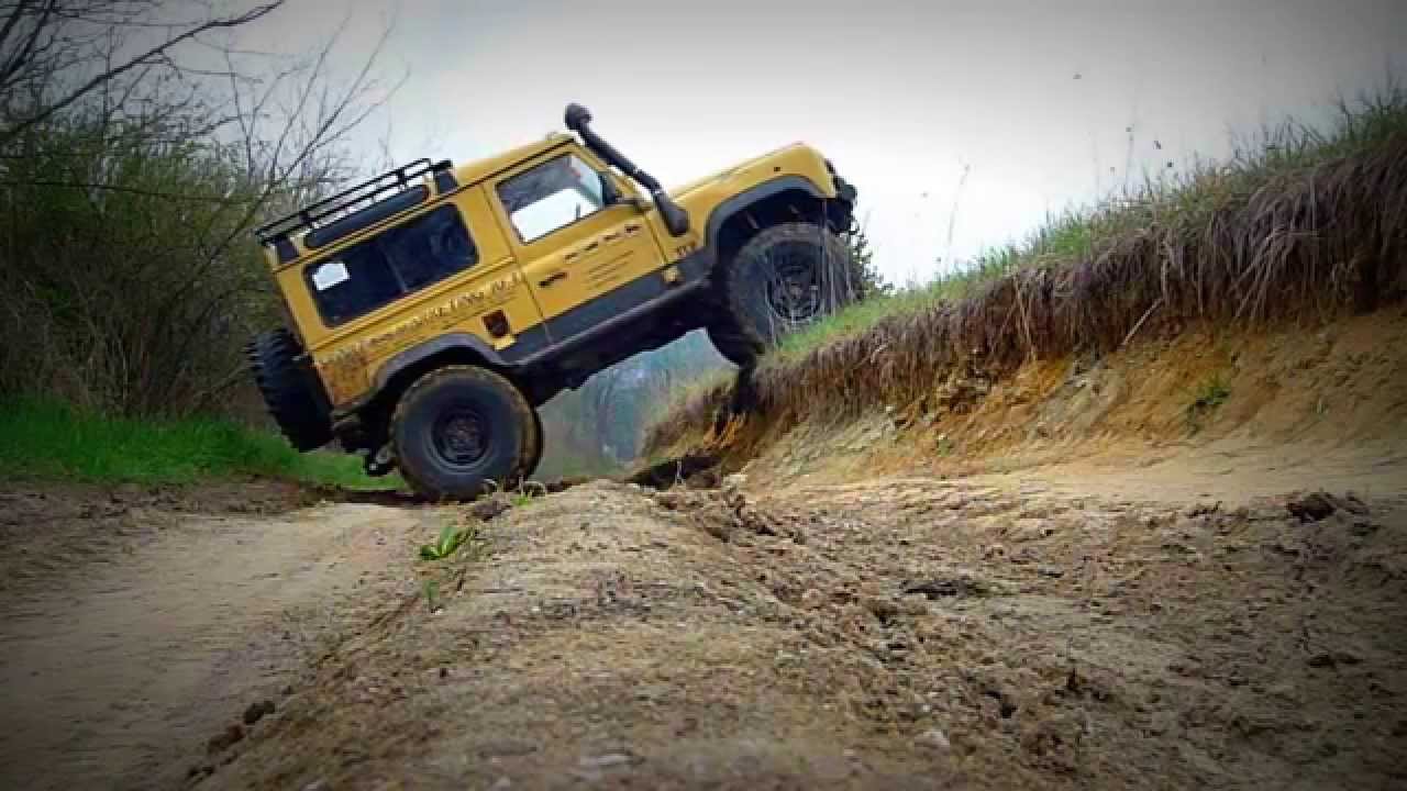 Testing Michelin XZL on Land Rover Defender - YouTube