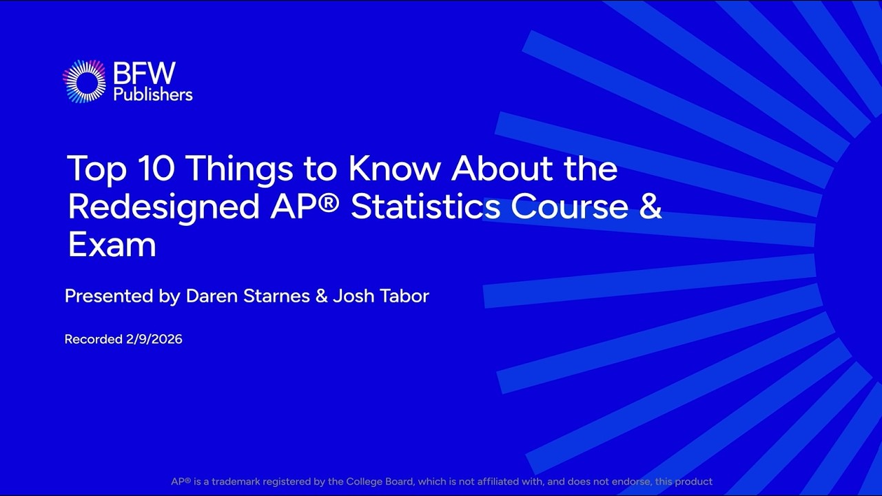 The Practice of Statistics for the AP® Course, 8th Edition | BFW