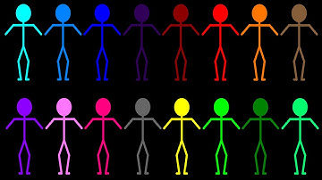 Stickman RTTB Run Race ASRM in Algodoo - Algicosathlon Day 861