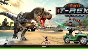 Dino T-REX Simulator 3D| Android/IOS Gameplay