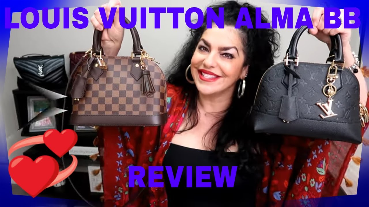 Louis Vuitton Alma BB Review, Damier Ebene, Wear and Tear, WFIMB, MOD  Shots