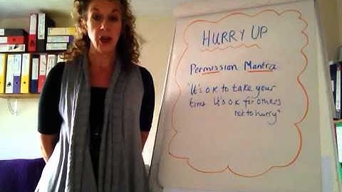 Hurry Up Driver (Transactional Analysis)