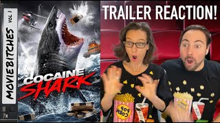 Cocaine Shark | Trailer Reaction | MovieBitches