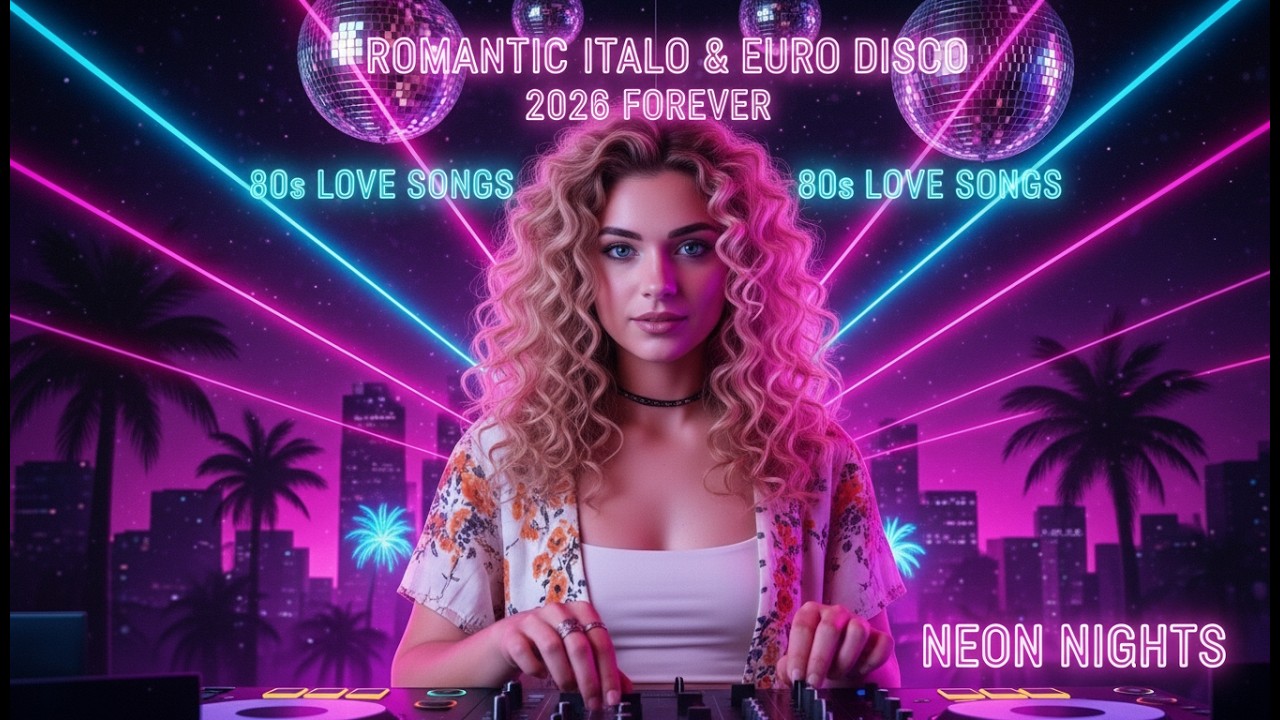Romantic Italo & Euro Disco DJ Mix 2026 💖 | Forever 80s Love Songs - Neon Nights