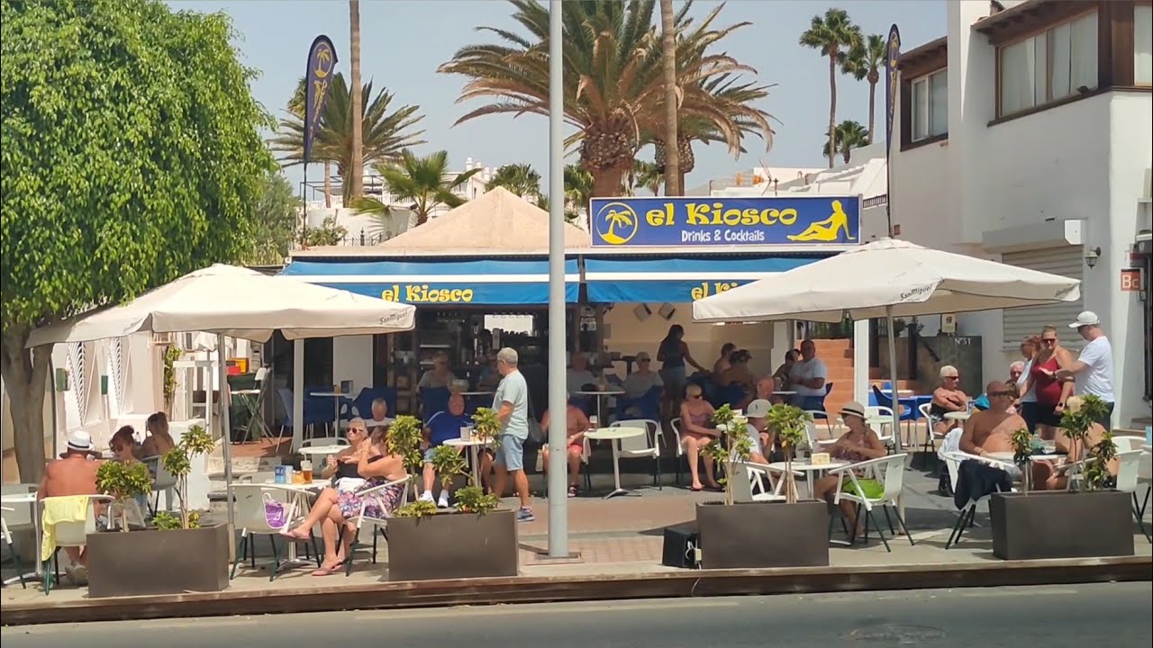 905 PUERTO DEL CARMEN LANZAROTE SPAIN UPDATE BEAUTIFUL LUNCH WALK ☀️🌴