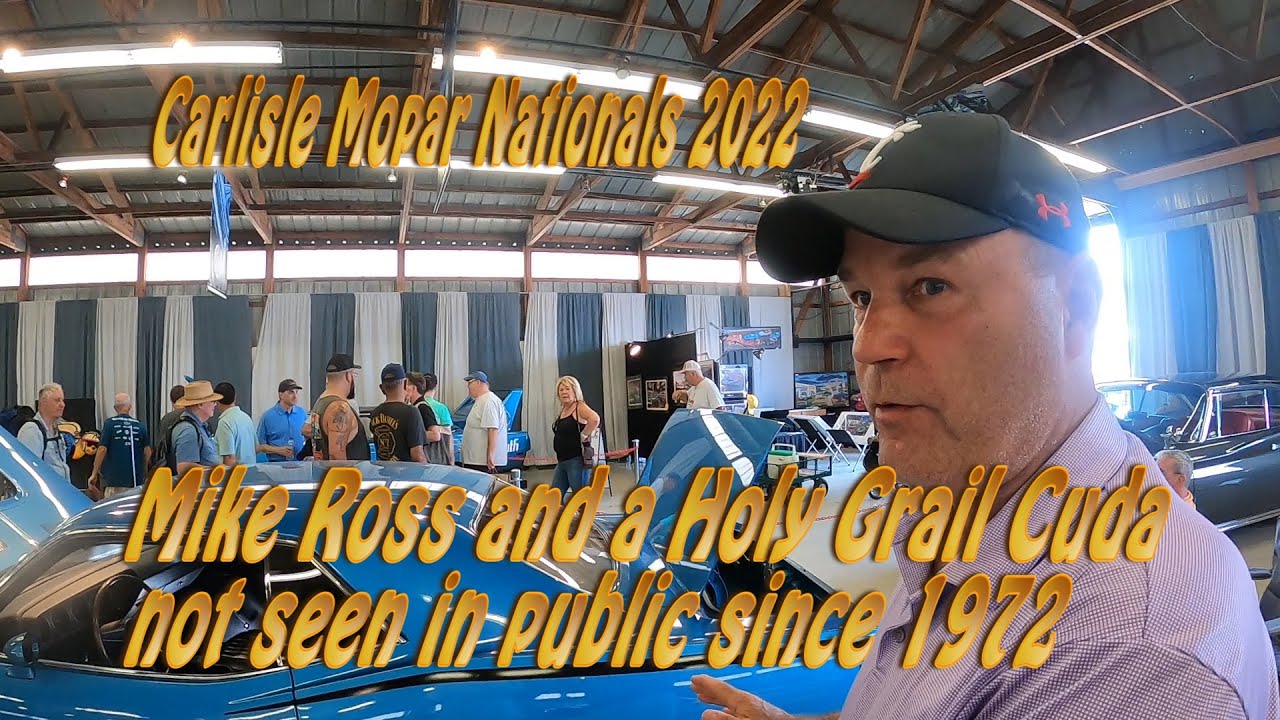 EP451 Mike Ross & Holy Grail Unrestored 4k Miles 1970 Cuda - YouTube