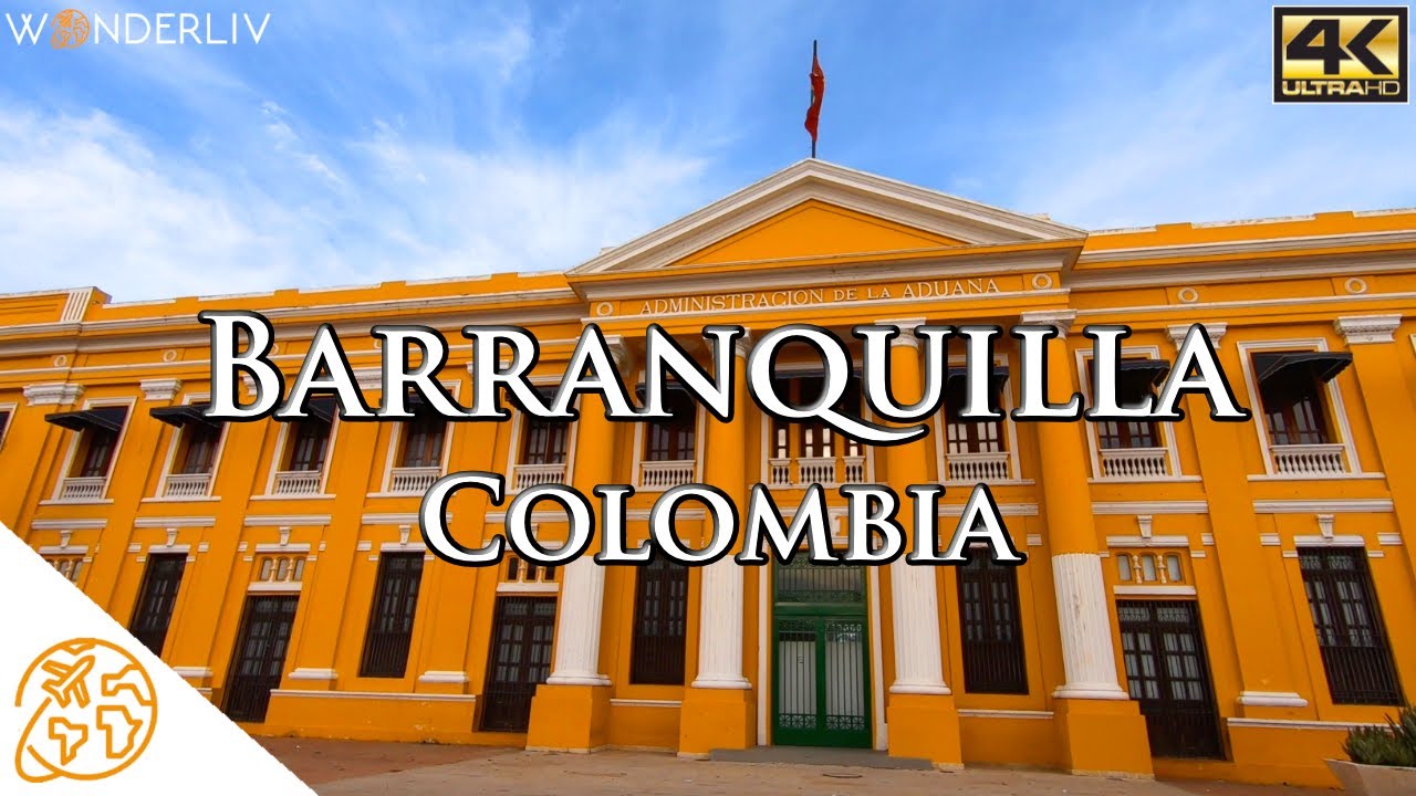 Barranquilla Colombia 4k Travel Tourism Tour