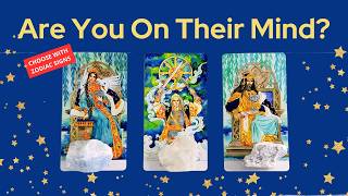 ARE YOU ON THEIR MIND? 😍 PICK A CARD 💘 LOVE TAROT READING 🌺 TWIN FLAMES 🌈 SOULMATES