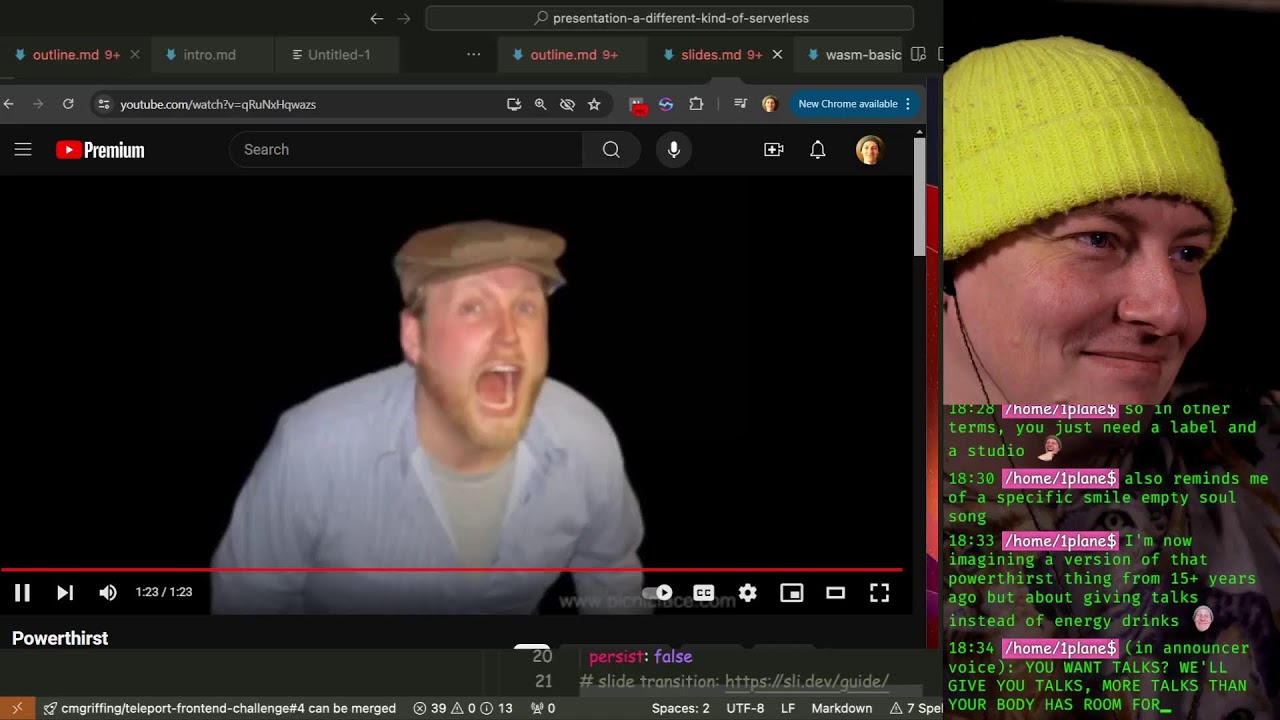 Conference CFPs and Slide making for SeattleJS - A different kind of serverless with WASM