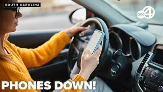 Driving with your phone in your hand now illegal in South Carolina under new law