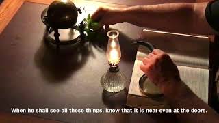 Now learn a parable from the fig tree