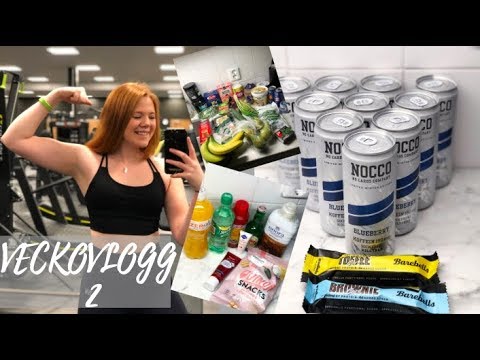 PATRICIAS VECKOVLOGG # 2 | Provar nya NOCCO, Matlagning, Gym - YouTube