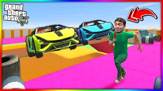 Cars VS Runners in GTA 5