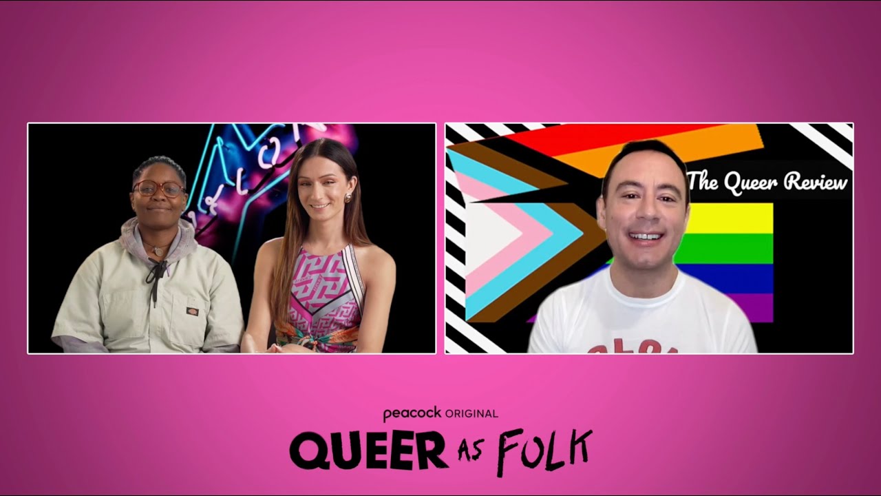 CG & Jesse James Keitel on starring in Stephen Dunn's reimagined Queer As Folk on Peacock