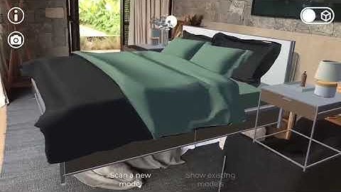 Bed in Augmented Reality - AUGmentecture