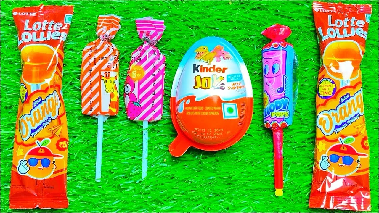 ASMR: Unboxing Delicious & Unique Lollipop Treats - Chocolate & Candy | Satisfying Lollipops Sounds