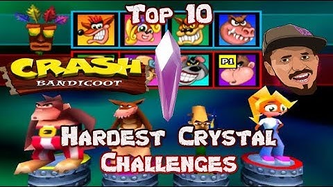 Top 10 Hardest Crystal Challenges | Crash Bash