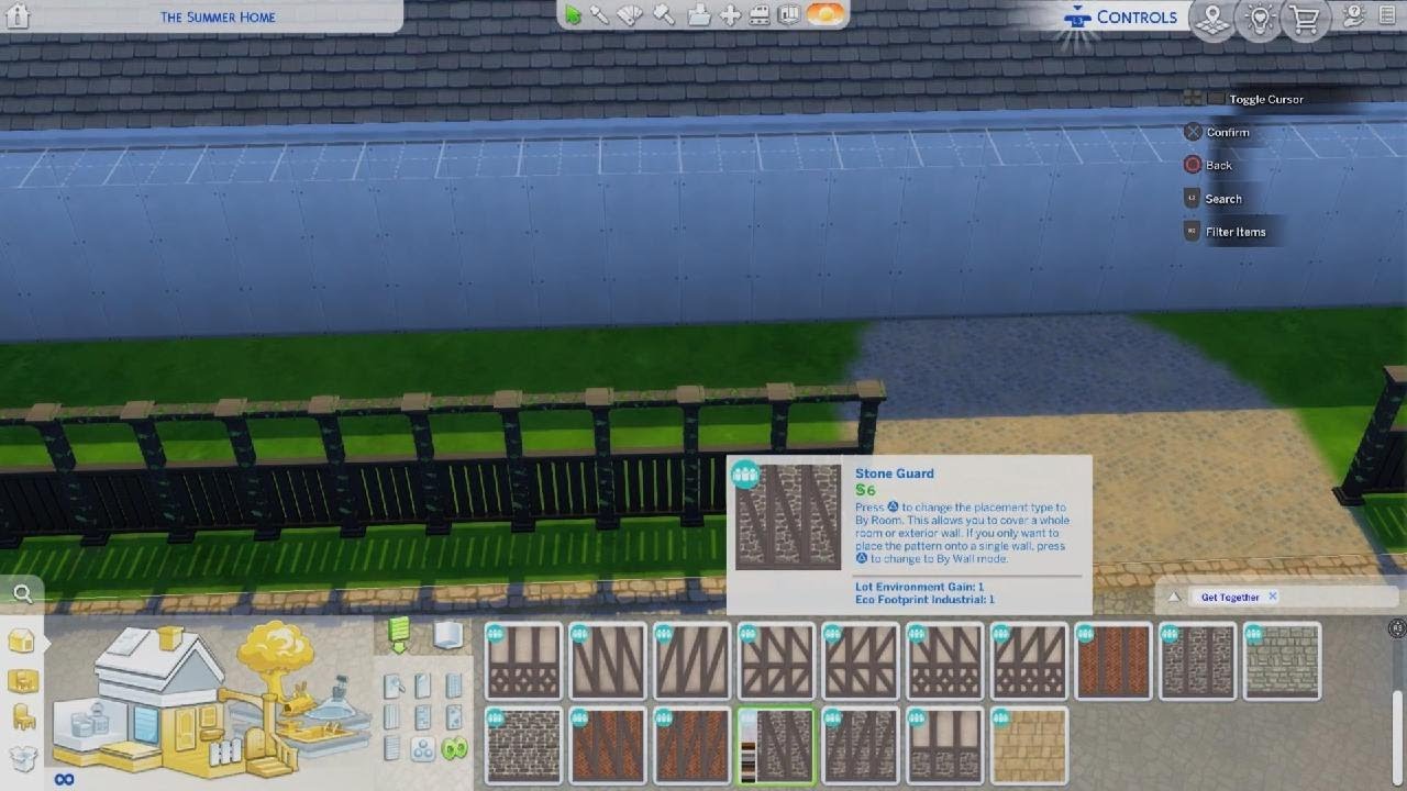 Trying to build a house only using Get Together! - The Sims 4 - YouTube