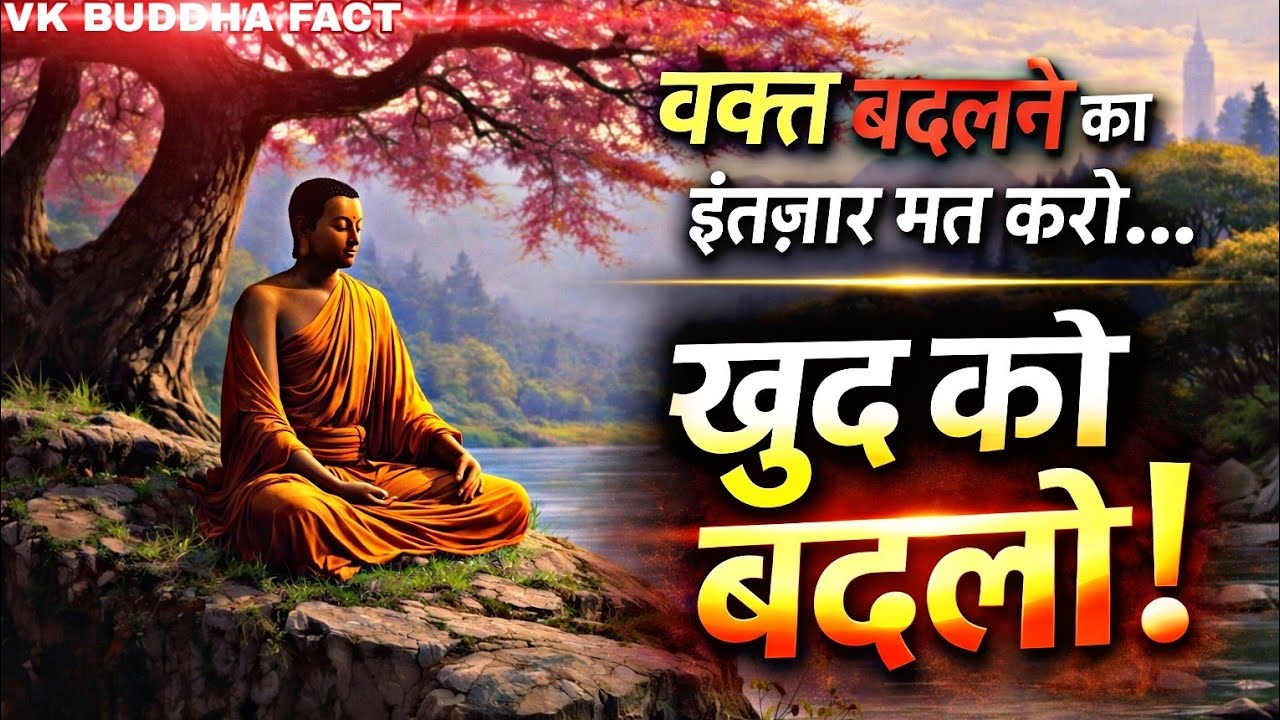 वक्त की सच्चाई जो आपकी जिंदगी बदल देगी | Buddhist Motivational Speech#motivation #mindcontrol 