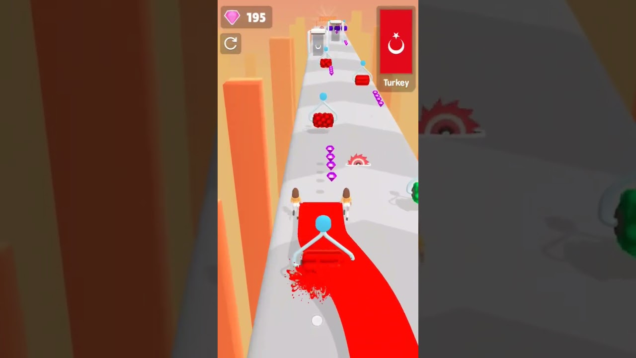 flag run game 😱 Turkey ka flag banana hai 🥵 