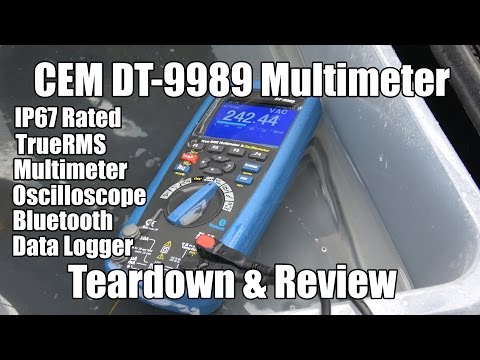 CEM DT-9989 Multimeter - Teardown &amp; Review