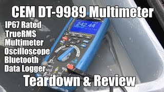 CEM DT-9989 Multimeter - Teardown & Review screenshot 4