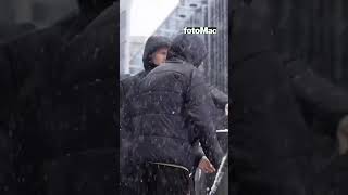 Az Alkmaar Oyuncuları, Galatasaray Maçı Öncesi Otellerinin Önünde Kartopu Oynadı