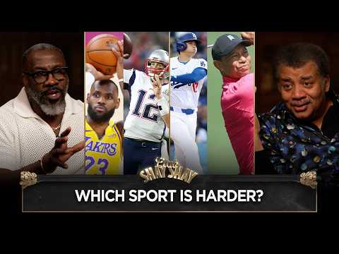 Neil deGrasse Tyson Breaks Down Which Sport Is Harder: Football, Basketball, Baseball & Golf