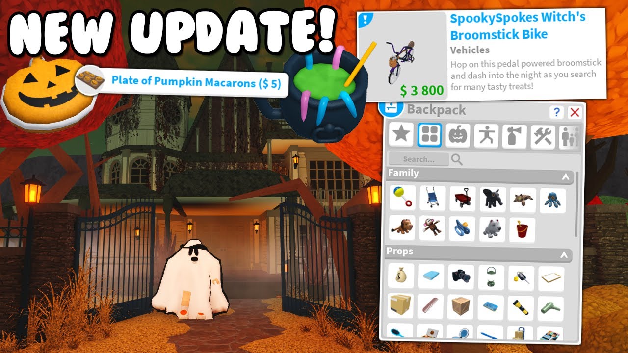 this new Bloxburg Halloween update is AMAZING #bloxburg #update #roblo, Haunted Mansion