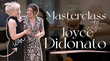 I SANG FOR JOYCE DIDONATO