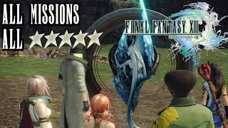 Final Fantasy 13 - All Cieth Stone Missions All 5 ☆☆☆☆☆s @AntLion1995