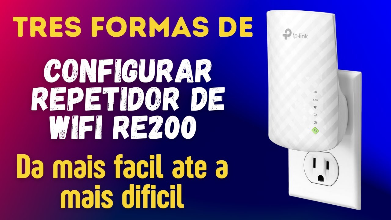 Repetidor WiFi TP-LINK RE200