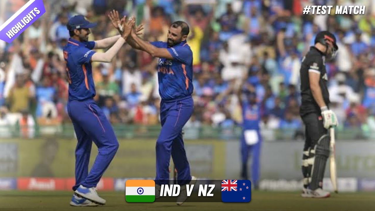 India vs New Zealand 1st ODI Cricket Match Full Highlights |Today Match ...