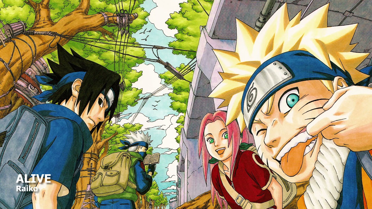 希少　NARUTO ENDING SONG RAICO ALIVE ALIVE - YouTube