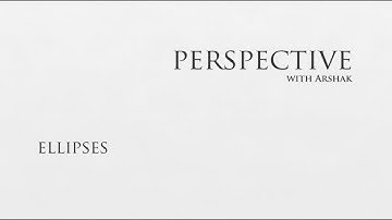 Perspective drawing: ellipses