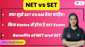 NET vs SET | Simranjit Kaur
