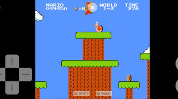 Super Mario Bros gameplay On Android (NES Emulator)