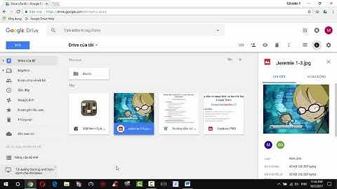 Cách chia sẻ file và thư mục trên Google Drive