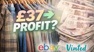 I Only Spent £37 in Charity Shops to Resell 😳 Here’s What I Got