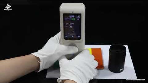 Introduction of Portable Spectrocolorimeter(SP-CLR701)