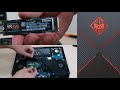 HP Omen 15 DC0100TX | 500GB Samsung 970 EVO NVMe M.2 SSD Installation and RAM upgrade