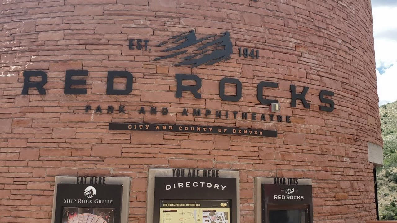 Red Rocks Amphitheatre Colorado Tour Part 1 June 2021