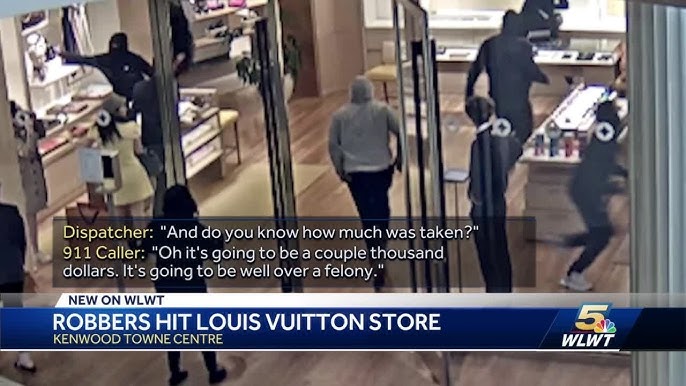 Police seek suspects in daytime Louis Vuitton bags heist at Kenwood mall