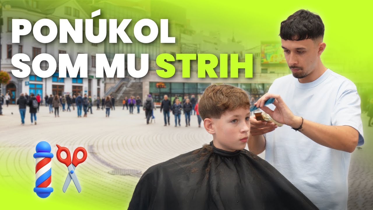 😮 Išiel som do ulíc a ponúkal strih zadarmo ✂️💬