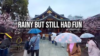 Rainy Day Plum Blossom Festival at Yushima Tenjin Shrine | JAPAN LIVE STREAMS 2024