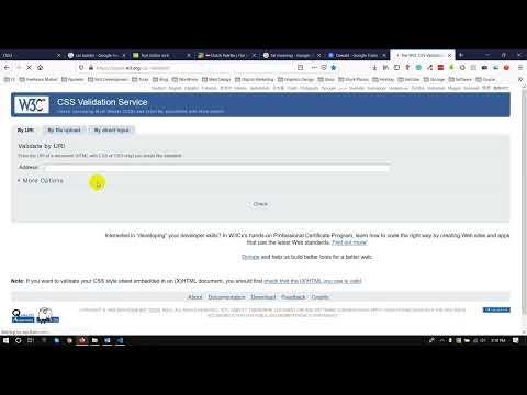 Using the W3C Markup Validation Service to check your HTML || Bangla Tutorial || Class: 10