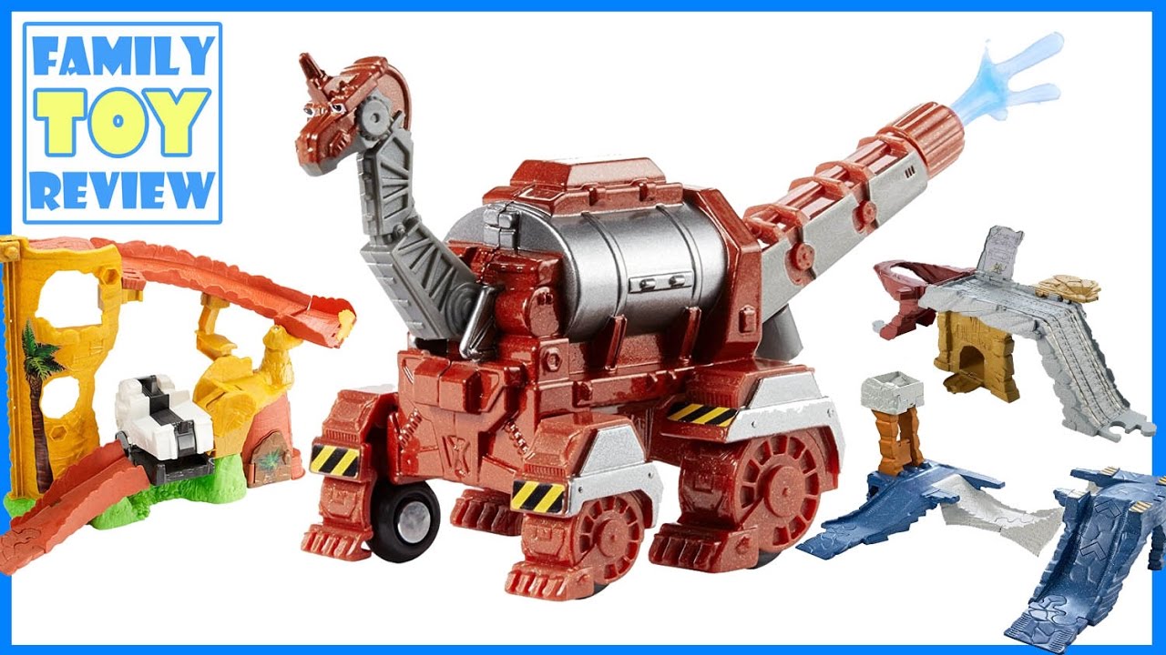 Dinotrux Toys DiY Hydrodon Rescue Launch Out Playset RAre Dinotrux