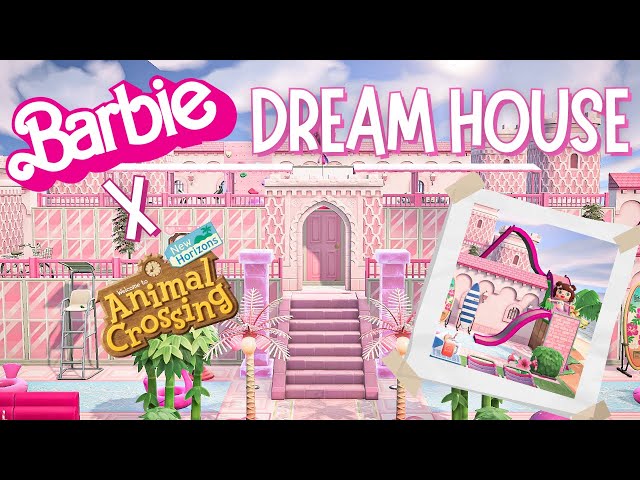 This is the offical Barbie Dream House 🛍🎀💅 Movie version