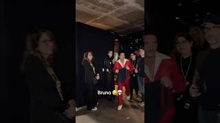 Bruno Mars backstage at the 68th Grammy Awards 🤣 #brunomars