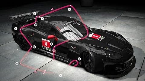 Shift 2 Unleashed - Corvette C6.R, GT1/ Laguna Seca/ Hot Lap/ 1.20.878